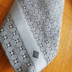 Givenchy Paris blue tie